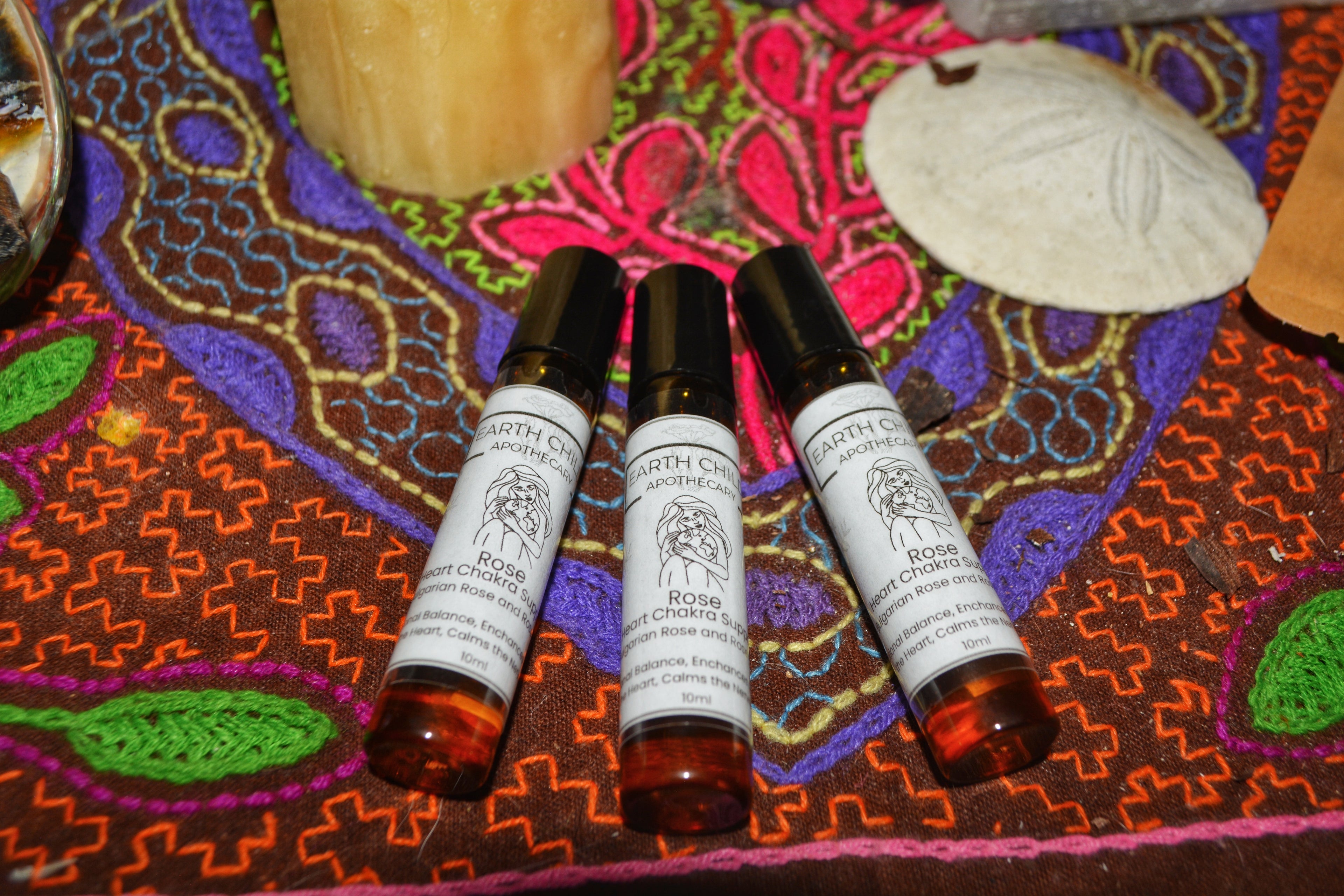 Rose Essential Oil Roller