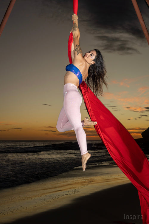 Aerial silks performance